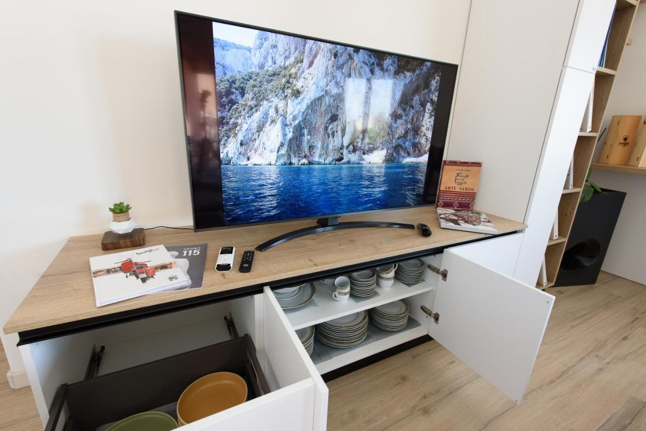 Appartamento Loft Lungomare Vista Mare E Monti Àrbatax Esterno foto